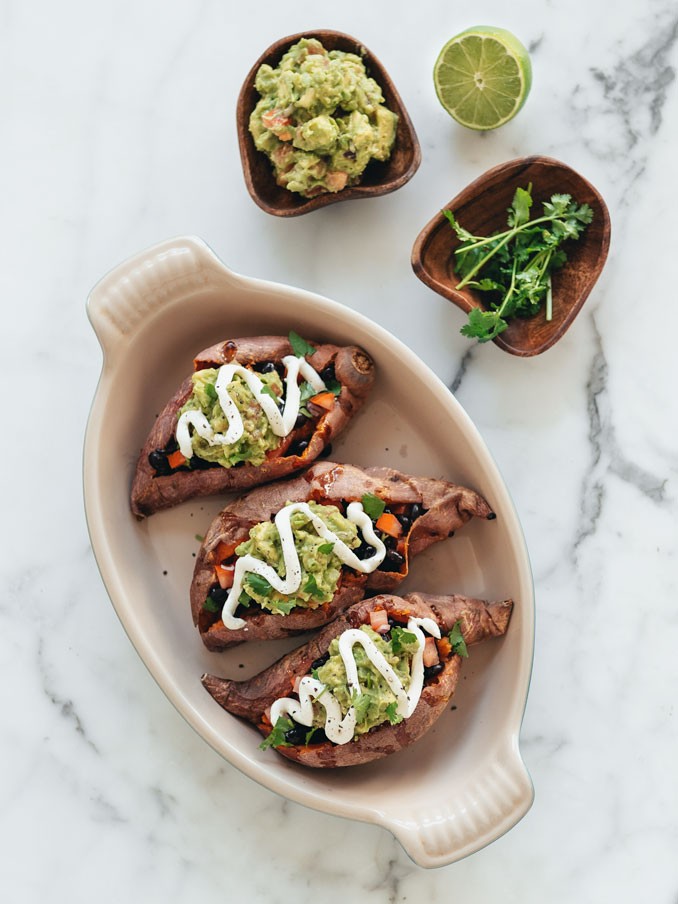 Southwestern Stuffed Sweet Potatoes